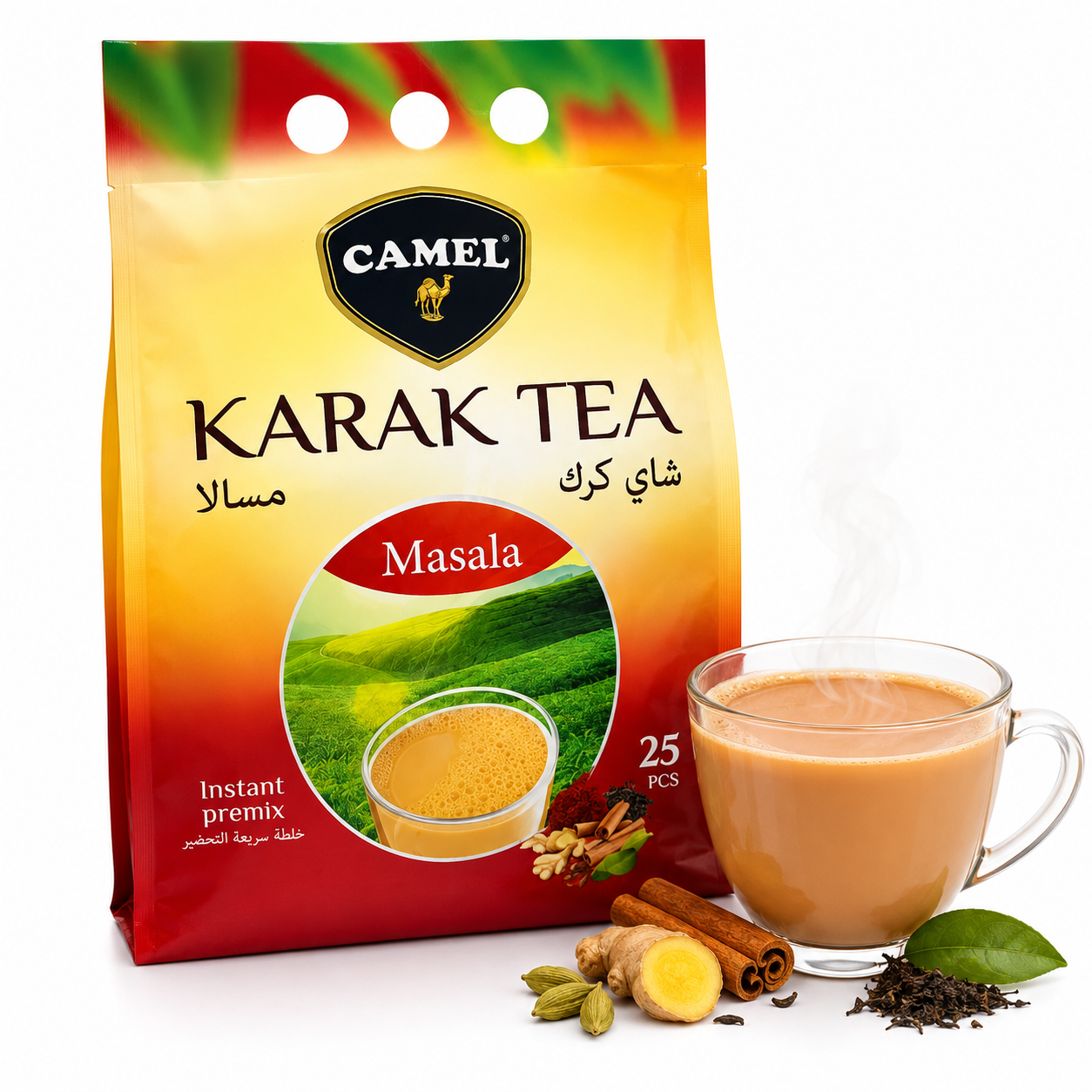 چای کرک کمل با طعم مسالا