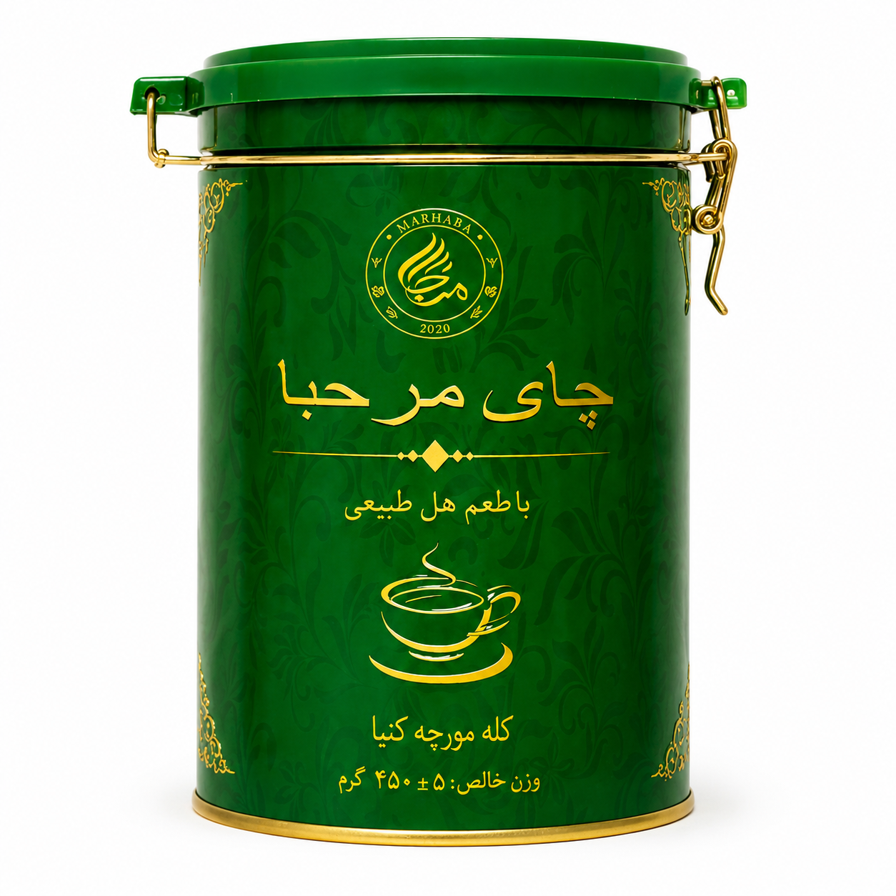 چای کله مورچه کنیا هل دار 450 گرمی مرحبا