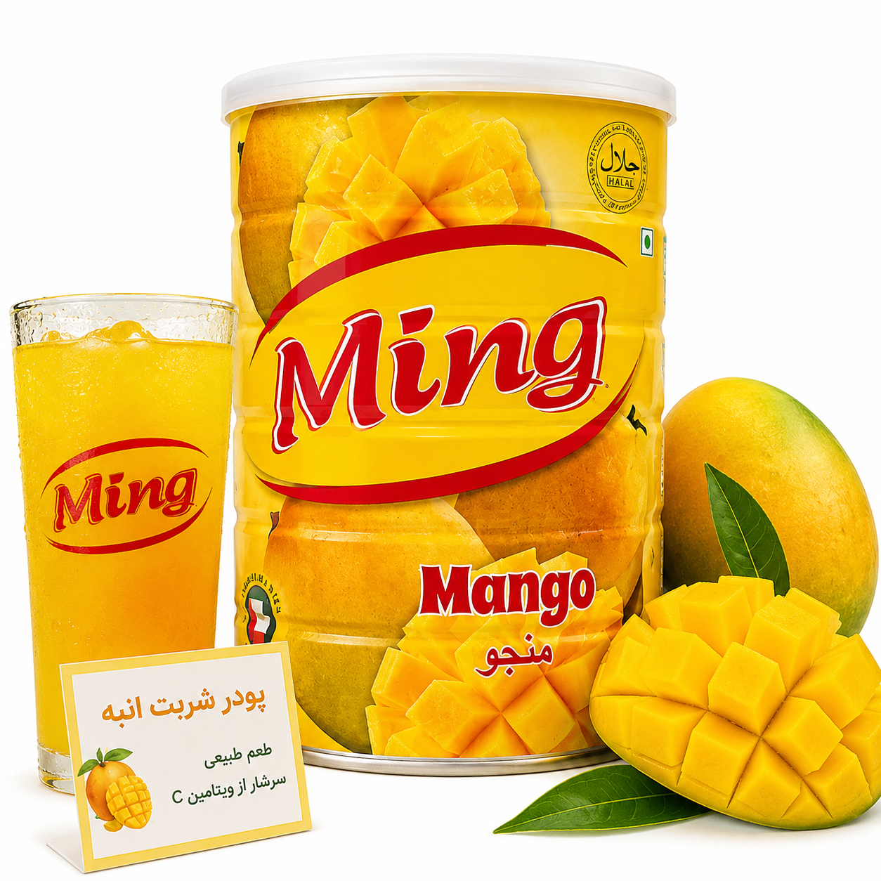 پودر شربت انبه مینگ